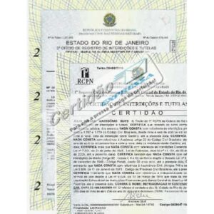 Certidões de Interdição e Tutela do RJ – Certidão Expressa